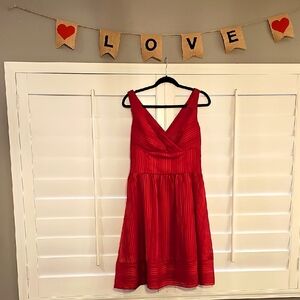 Jones Wear Red Dress Size 8